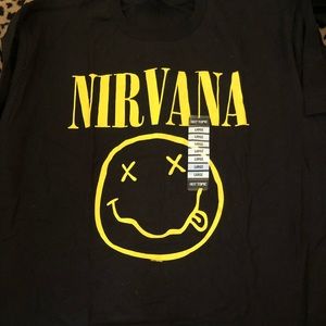 Black nirvana T-shirt